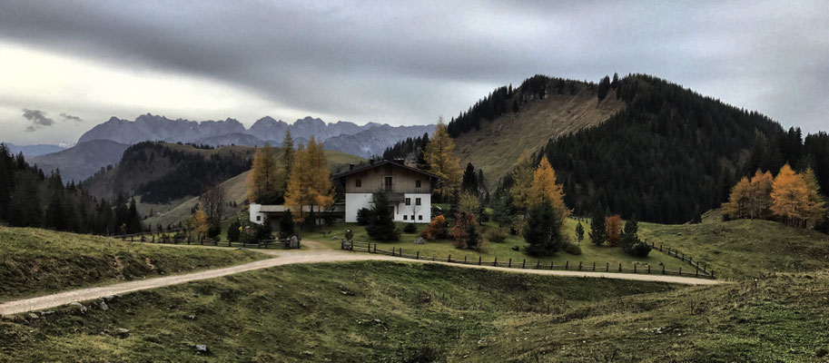Unterhalb der Priener Hütte