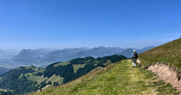 Unterwegs Richtung Rettenbachalm