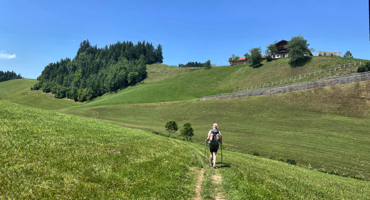Auf dem Grenzenlos-Wanderweg Sachrang-Erl