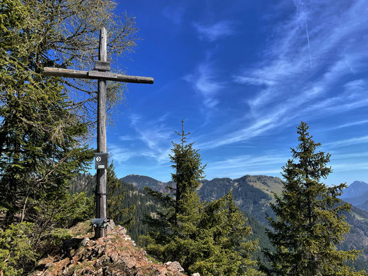 Gipfelkreuz am Kleinen Rechenberg