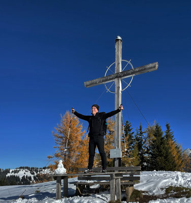 Am Wandberg Gipfelkreuz