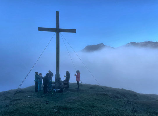 Gipfelkreuz am Schachenberg