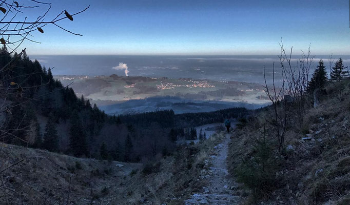 Zwischen Wimmeralm und Ebersberger Alm
