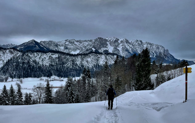 Blick ins Kaisergebirge