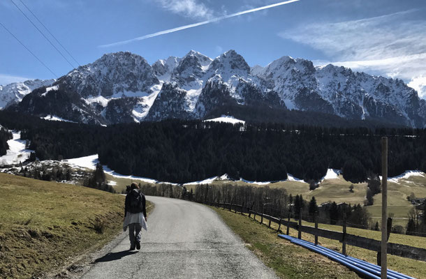 Die letzten Meter nach Durchholzen