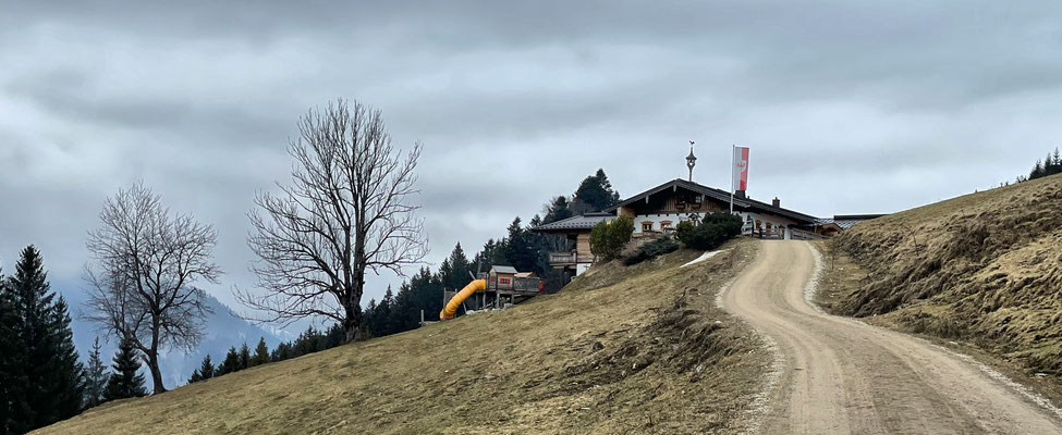 Blick zurück zur Wildbichleralm