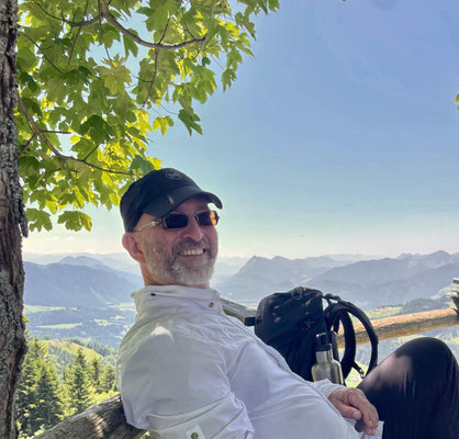 Pause an der Karspitze