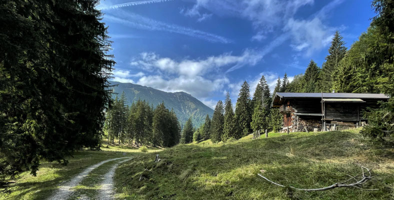 Auf dem Weg zur Hofbauernalm