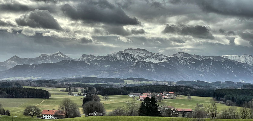 Aussicht von der Ratzinger Höhe