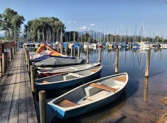 Boote am Chiemsee