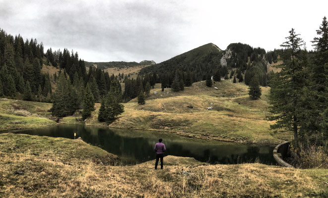 Kleiner See unterhalb der Priener Hütte