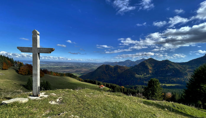Gipfelpanorama am Erlbergkopf