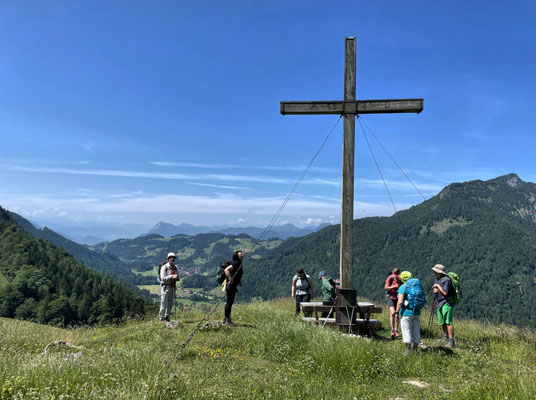 Rast am Schachenberg Gipfel