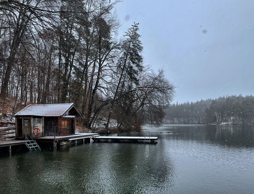 Badeplatz am Langbürgner See