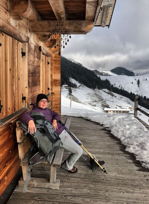 Rast an der Wandbergalm