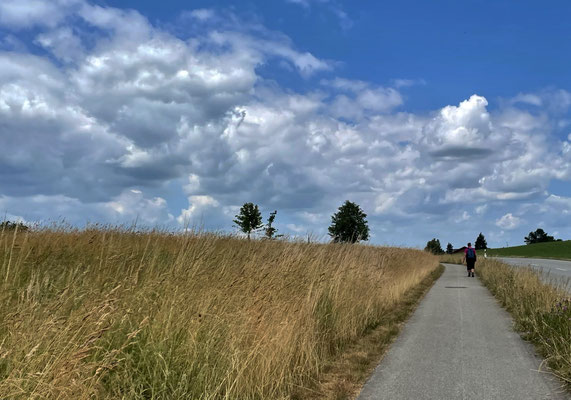 Auf dem Weg nach Eggstätt