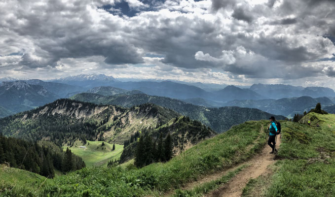 Abstieg vom Hochgern
