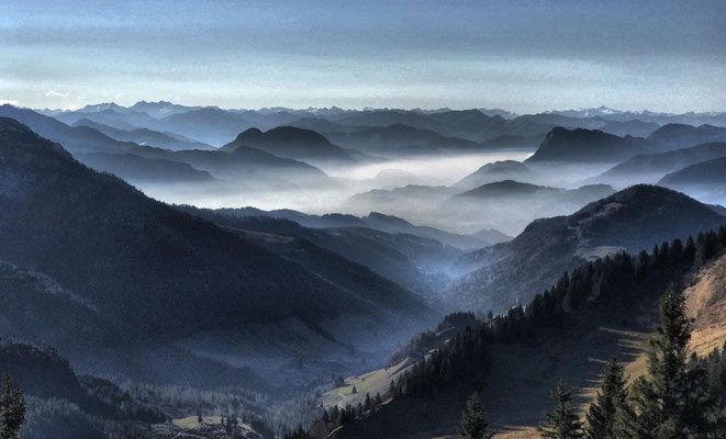 Traumhaftes Bergpanorama