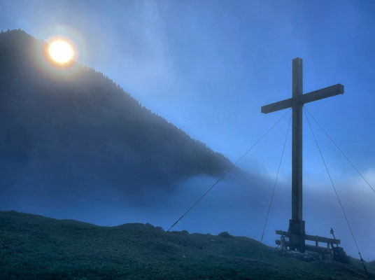 Gipfelkreuz am Schachenberg