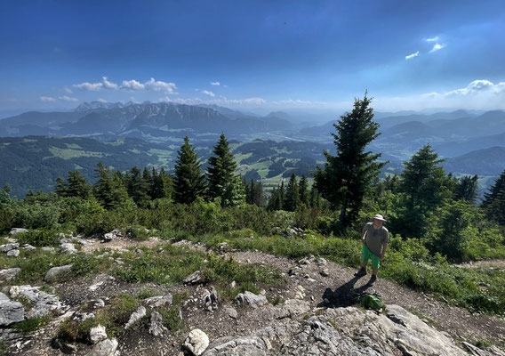 Aussicht vom Spitzstein Gipfel