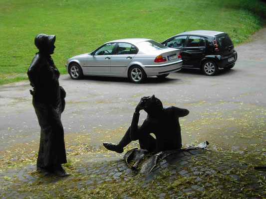 ... mit Blick auf modernes Teufelszeug (Fotos: Wolfgang Voigt)