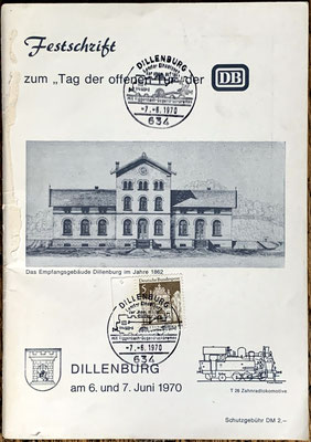 DB Festscrift Diellenburg, A5, 64 Seiten, 10 Euro