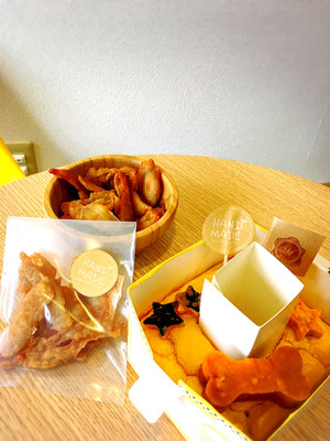 スクエアーシフォンケーキ&うまうまジャーキー
