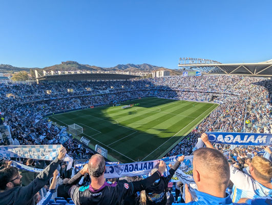 Wedstrijdbezoek Málaga CF