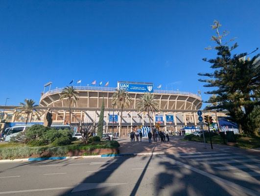 Wedstrijdbezoek Málaga CF