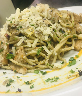 Spaghetti Pollo