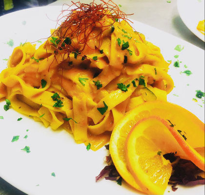 Tagliatelle Zafferano