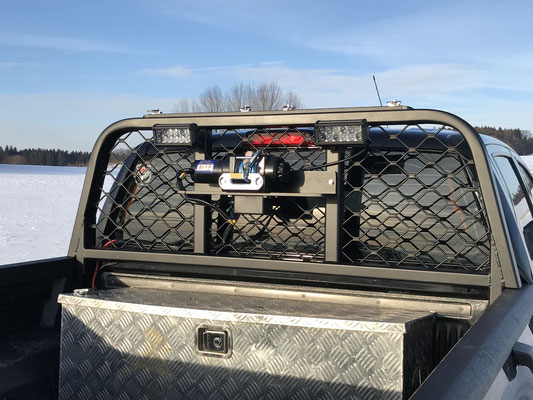 PEPEC - Ford Ranger 2015-2018 Pickup mit Bügel für die originale Ladefläche