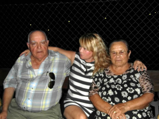 Jacinto, Fina y La Chata.  17 de agosto 2013