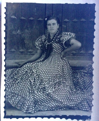 Vicenta Carrillo... Hija de Adora. Cortijo Los Vico