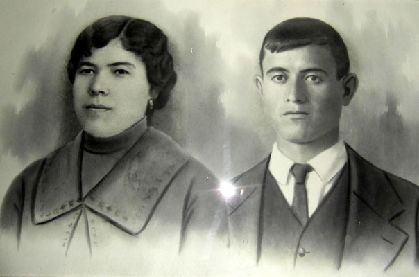 Los padres del Salinero. Juan Bermúdez Márquez y Encarna López 