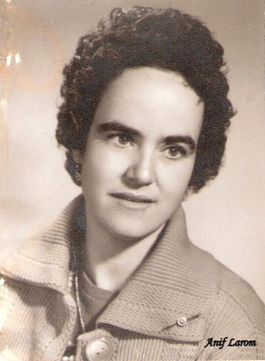 Eusebia Vico Muñoz. Hija del Mamello y Juana. (Cortijo El Hoyón)