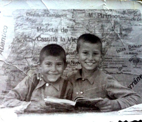 Manolo y Alonso, hijos de María Torres Bermúdez
