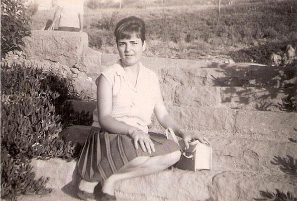 La joven Balbina. Hija del Mamello y Juana. Cortijo El Hoyón