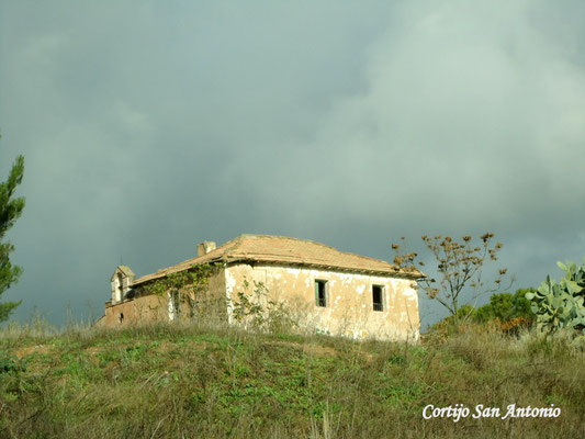 Antiguo cortijo Los Romeros y actual cortijo San Antonio. Carretera de Alcaudete. cruce San Antonio.