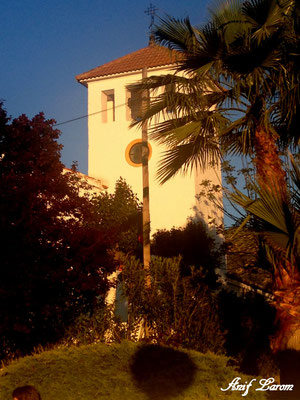 Nuestra ermita al atardecer