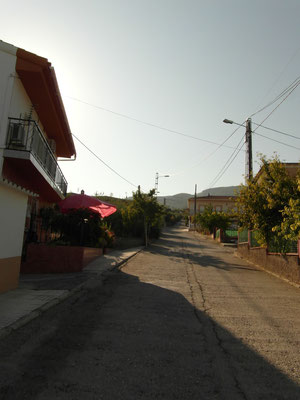 Entrada al barrio Las Caserías