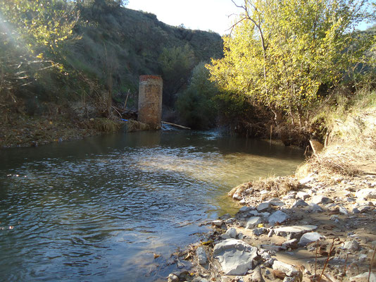 Puente romano del molino Los Funes