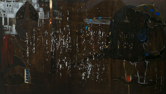 „Kulturerschöpfung“, 280x160cm, Mischtechnik auf LW, 2009-2012