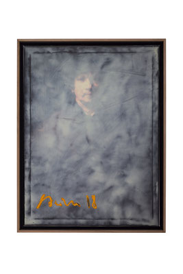 RembrandtSturm 80 x 60 cm, Malbutter und Öl auf Inkjet-Leinwand, 2018