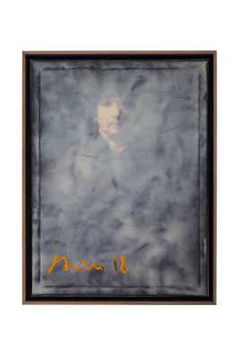 RembrandtSturm 80 x 60 cm, Malbutter und Öl auf Inkjet-Leinwand, 2018