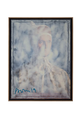 BelliniSturm 100 x 75 cm, Malbutter und Öl auf Inkjet-Leinwand, 2019 Privatsammlung, Berlin (Nr.1)