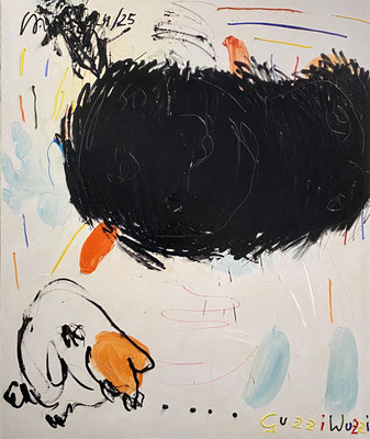 " Grete Stein", 180 x 150 cm, Öl auf Leinwand, 2024/25