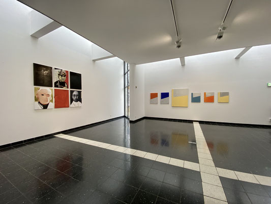 Ausstellungsansicht "ALTER MEISTER", Kunsthalle Darmstadt, 2022-23