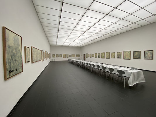 Ausstellungsansicht "ALTER MEISTER", Kunsthalle Darmstadt, 2022-23