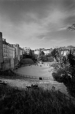 Arénes de Lutéce ローマ時代の円形劇場跡